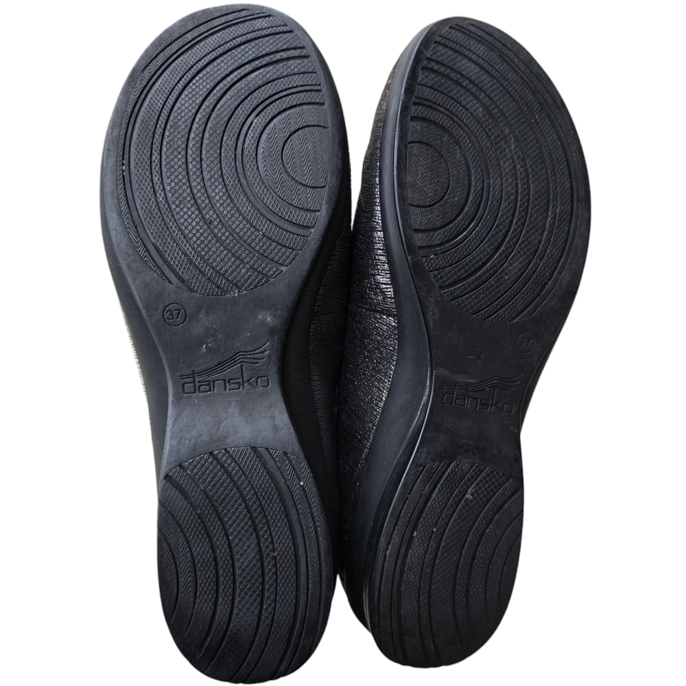 🔥Dansko Ann Pewter Metallic Slip On, Size EU 37 - Picture 8 of 8